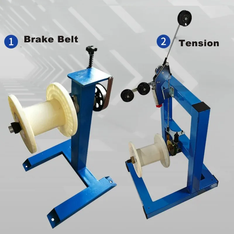 Extruder - 2 Spool Wire Pay-off Stand Magnetic