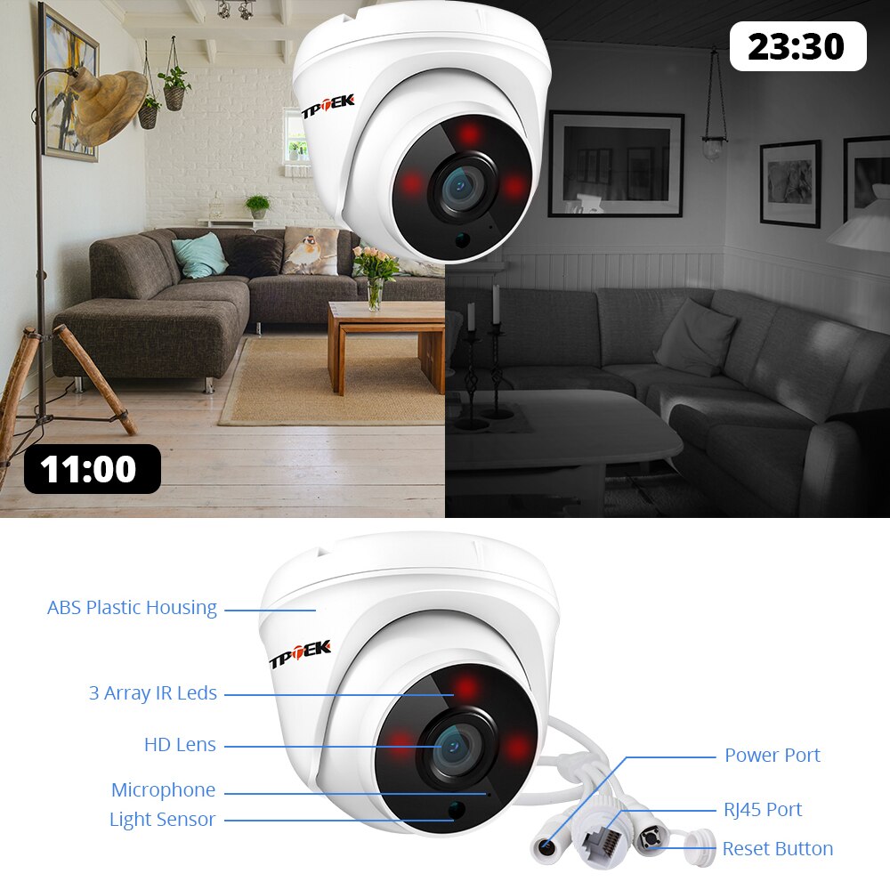 IP Wifi Camera 2.8mm Video Sur - огляд і ціна Btt Skr Mini