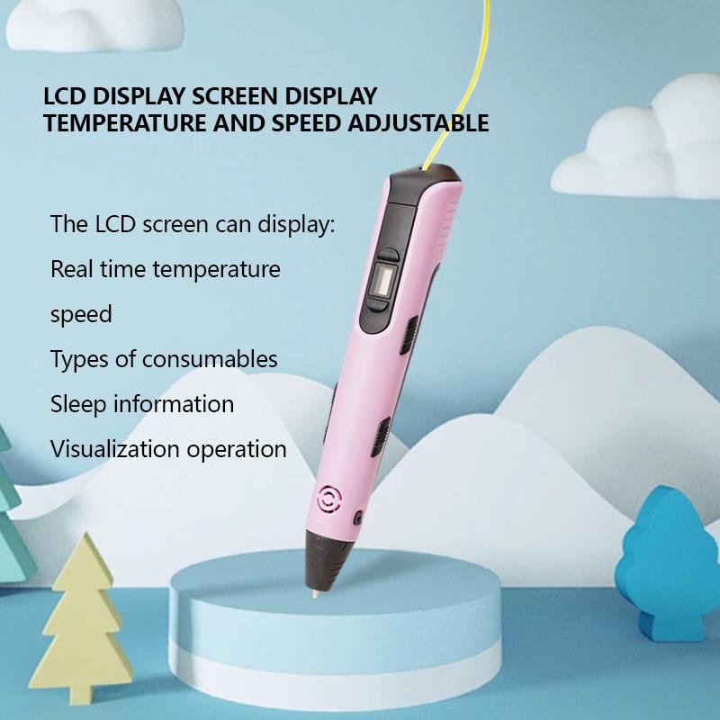 3D Printing Pen Kids with LCD  - огляд і ціна Pla Filament