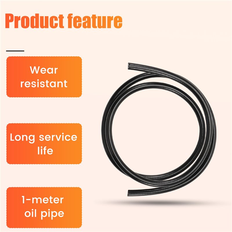 Motorcycle AN3 1M Braided Stai - огляд і ціна Ptfe Tube