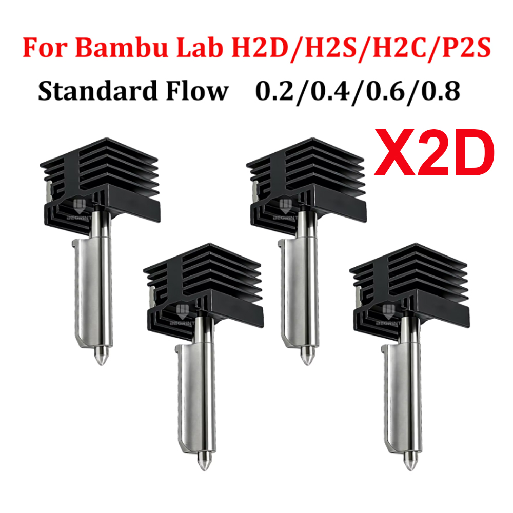X2D Hotend For Bambu Lab P2S H - огляд і ціна Hotend 0.4Mm