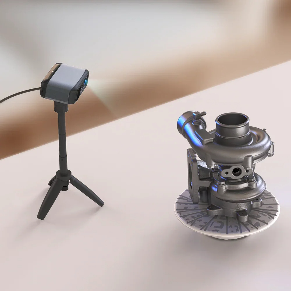 Handheld Blue Light 0.03mm Hig - огляд і ціна Handheld 3D Scanner High Precision
