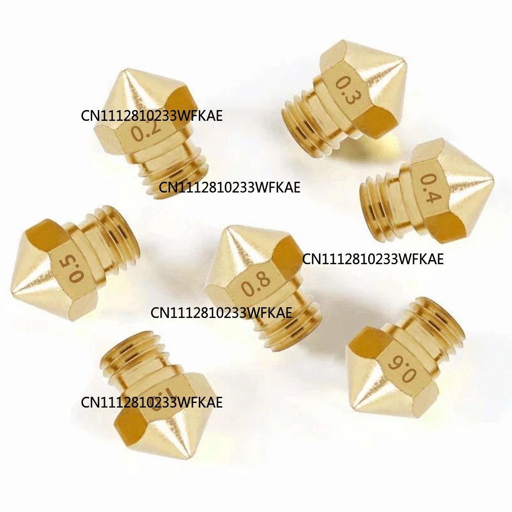 5pcs MK10 M6 Extruder Nozzle 1 - огляд і ціна Printer Nozzle