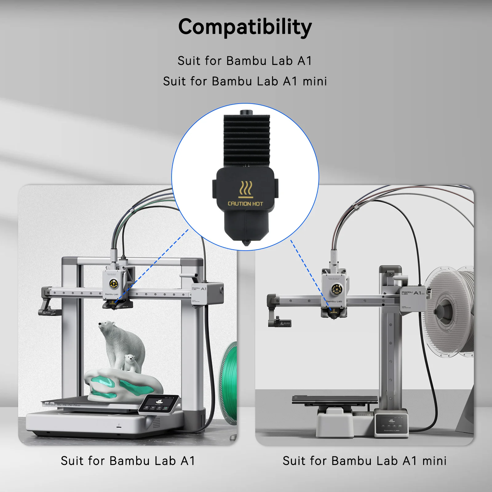 Upgrade 2.0 Hotend For Bambu L - огляд і ціна Bowden Tube