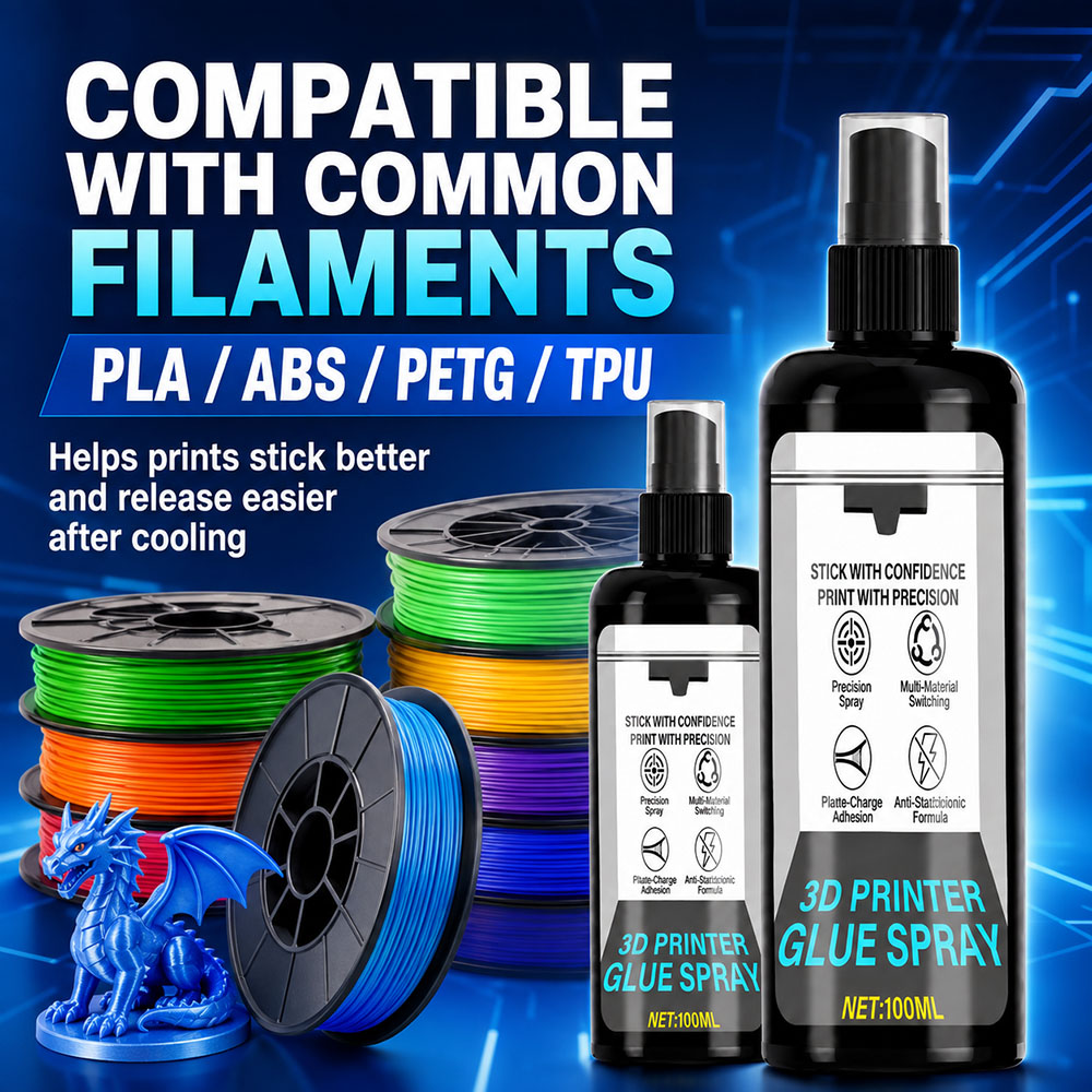 100/200ml Strong 3D Printer Ad - огляд і ціна Abs Filament