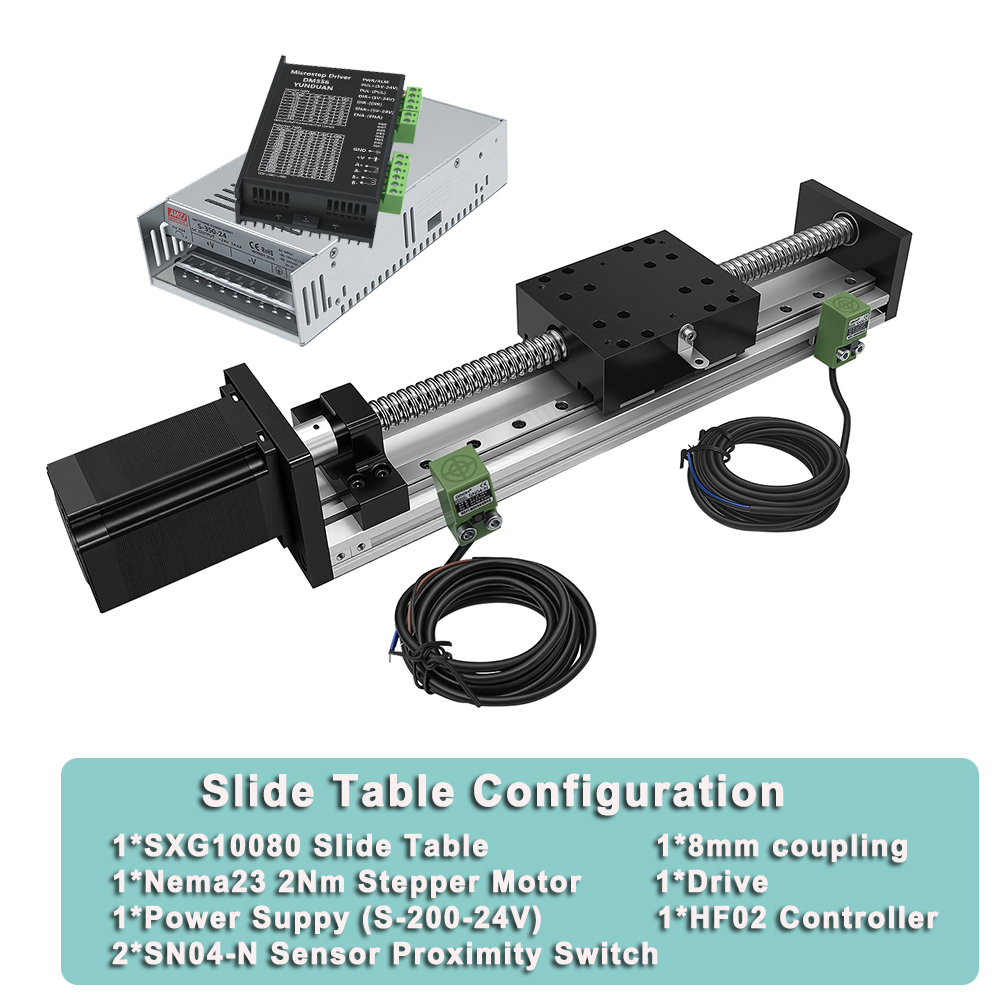 Nema 23 Linear Motor Drive Con - огляд і ціна Linear Rail Mgn12H Set