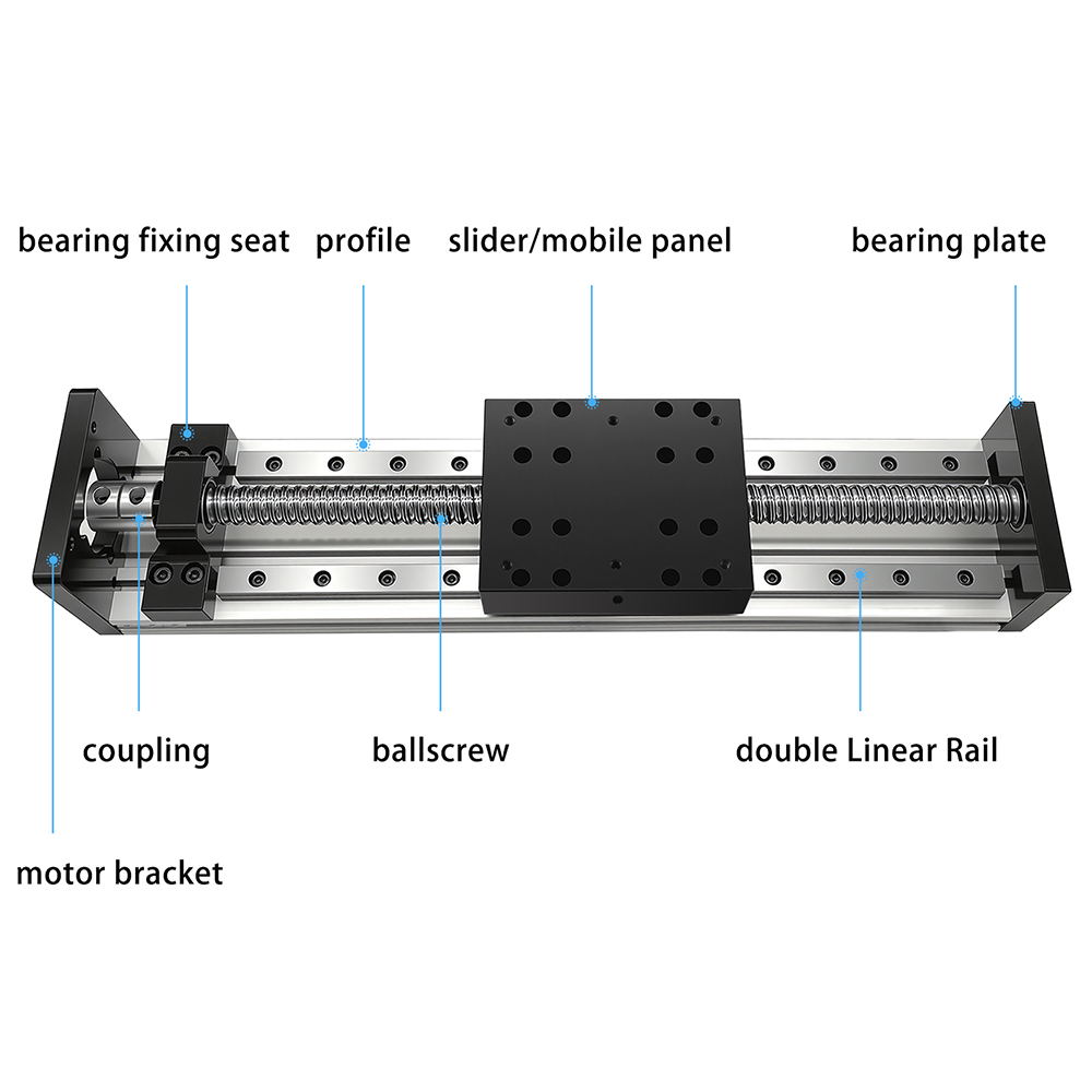 Nema 23 Linear Motor Drive Con - огляд і ціна Linear Rail Mgn12H Set