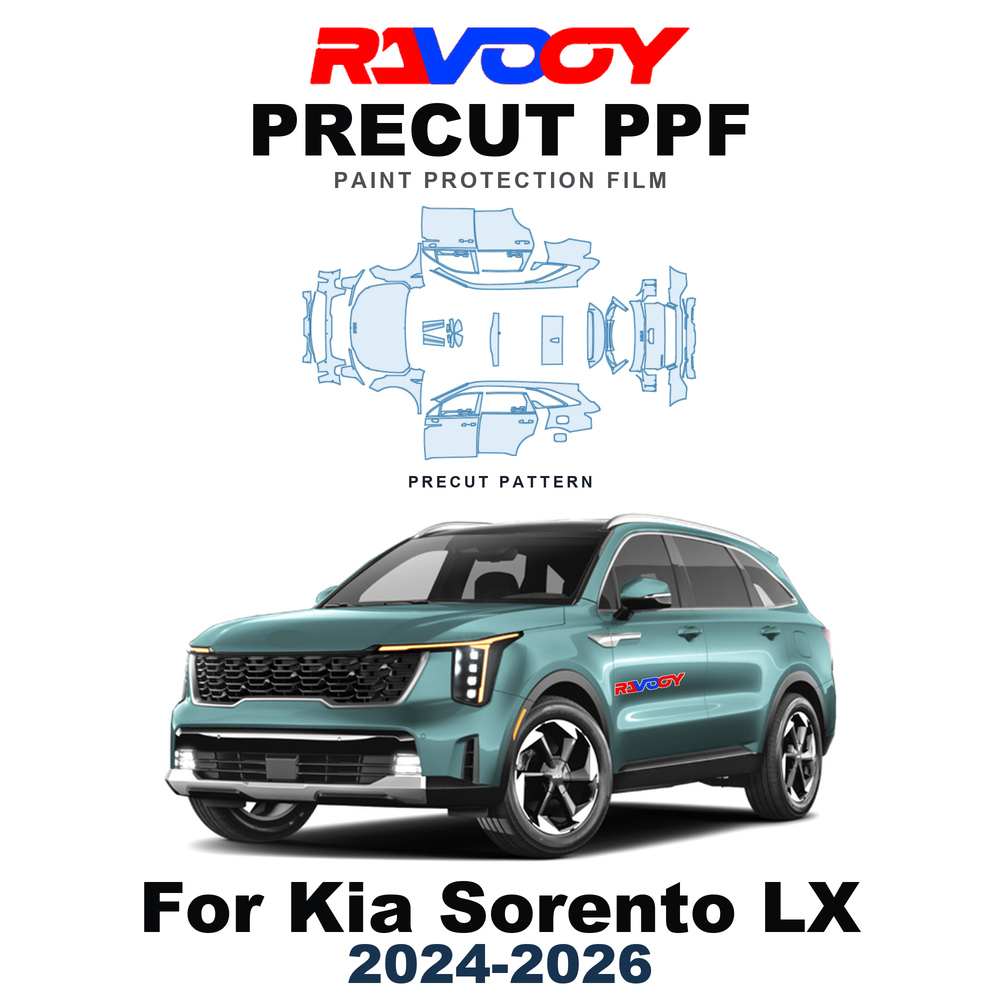 Precut PPF For Kia Sorento LX  - огляд і ціна Abs Filament