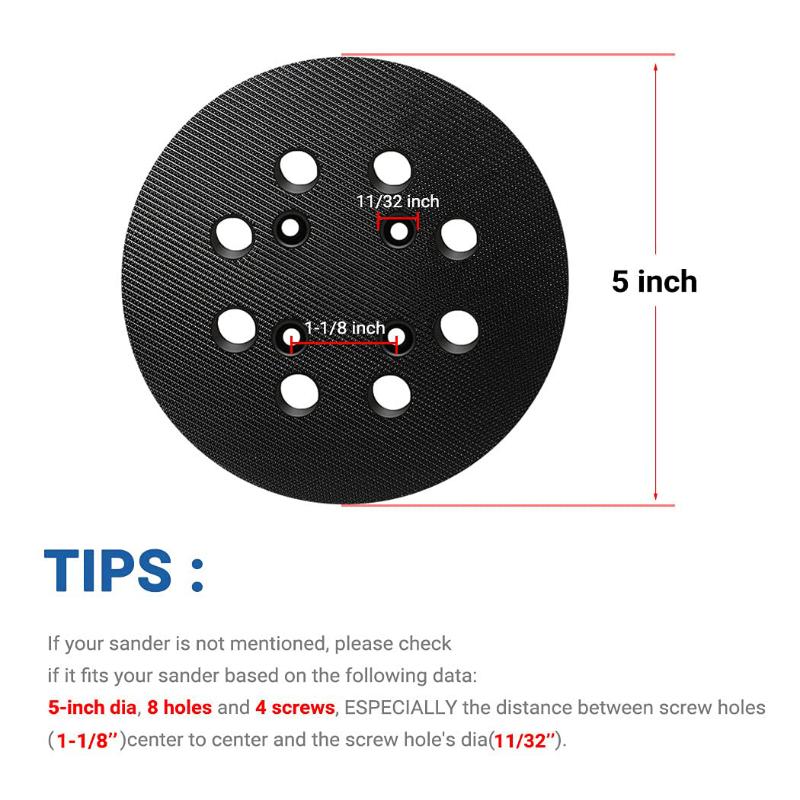1Pcs Replacement Sanding Pad 5 - огляд і ціна Extruder