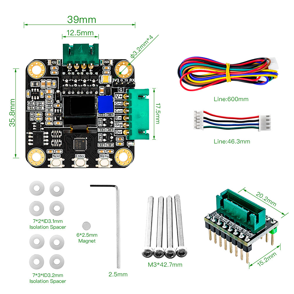 Makerbase MKS SERVO42C PCBA NE - огляд і ціна Mks Sgen