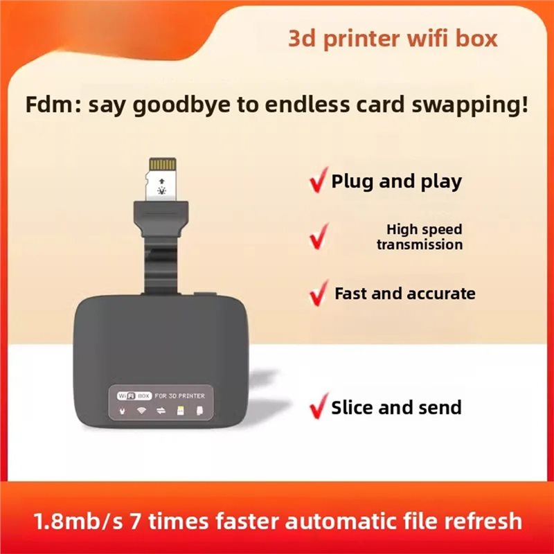 AT82-Wifi Box For FDM 3D Print - огляд і ціна Fdm Printer