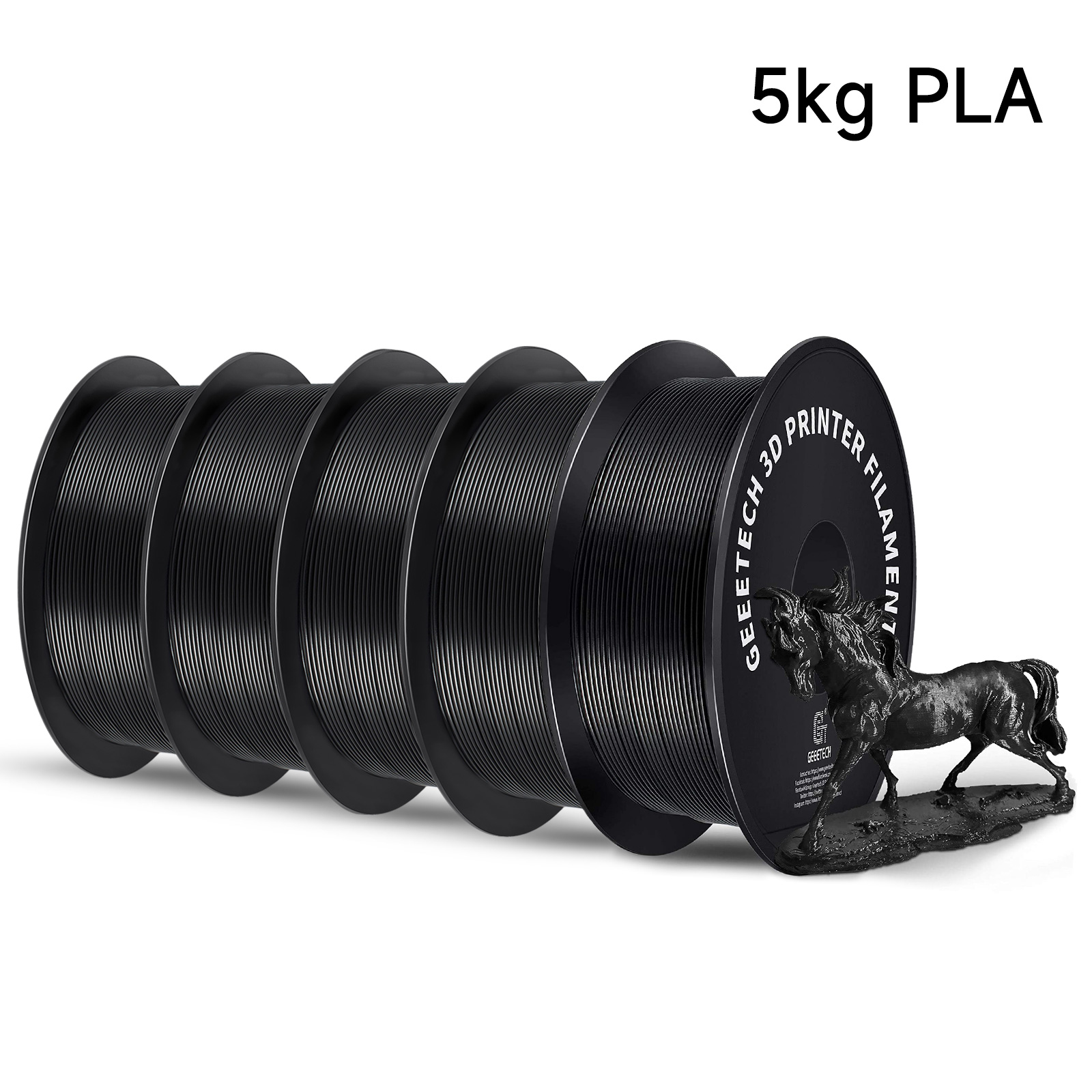 Geeetech 5Kg Standard PLA Fila - огляд і ціна Fdm Printer