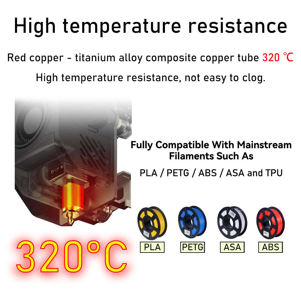 For Anycubic Kobra 3 Max Nozzl - огляд і ціна Hotend 0.4Mm