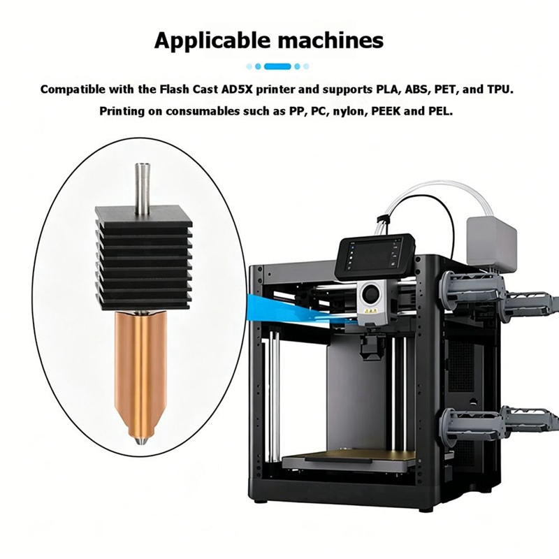 DT21 Hotend Nozzle Assembly fo - огляд і ціна Hotend 0.4Mm