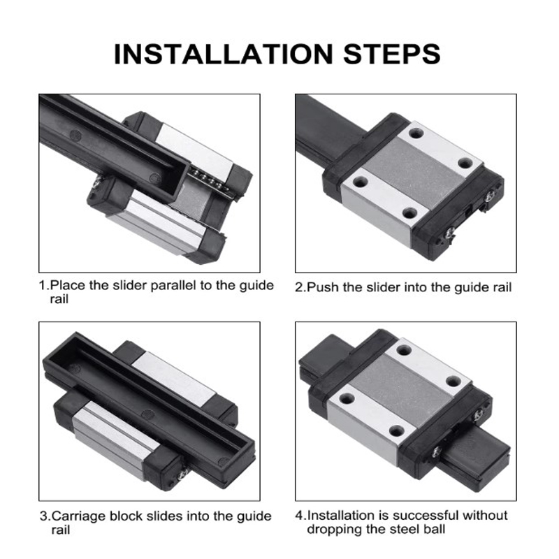 4 Set SMGN7H MGN9H MGN12H MGN1 - огляд і ціна Linear Rail Mgn12H Set